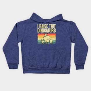 i raise tiny dinosaurs 1 Kids Hoodie